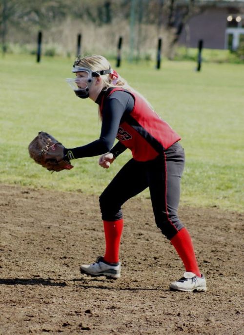 Madeline Roberts paced the Wolves with three hits Wednesday, including a double. (Shelli Trumbull photo)