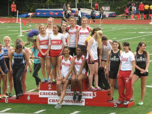 Top of the podium, ma!! (Kristin Hurlburt photo)