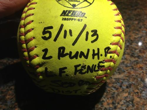 Madeline Roberts digs the long ball. (Jay Roberts photo)