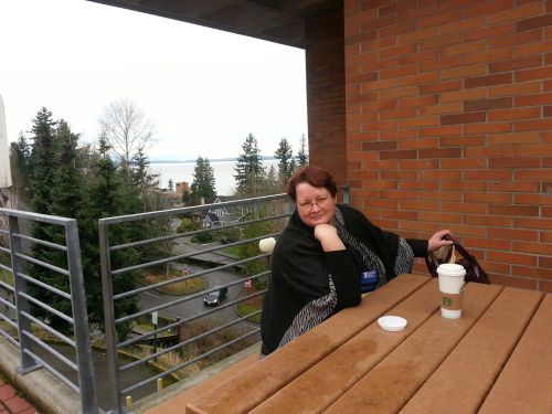 CHS theater guru Peg Tennant.