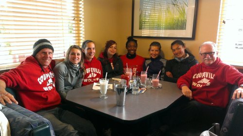 They ran fast, then they went to Denny's. (Kristin Hurlburt photo)