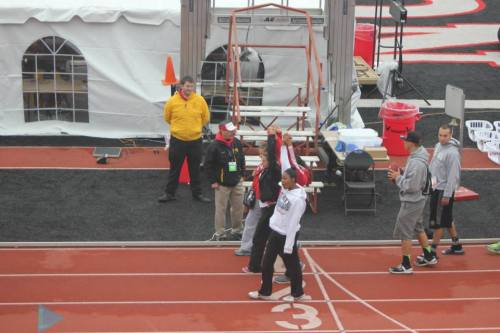 Coupeville's warriors enter the arena.