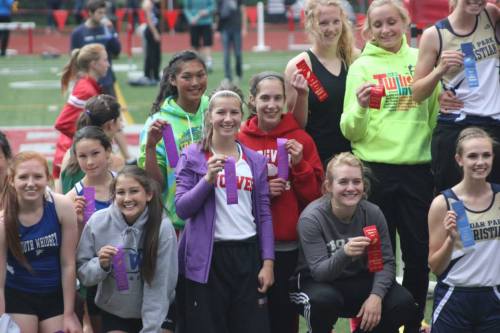 Ribbon time. (Kristin Hurlburt photo)