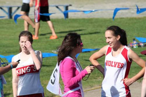 Etzell enjoys being told she's fast.