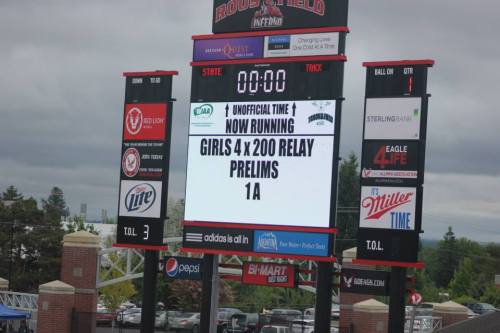 The big board makes it seem more official.