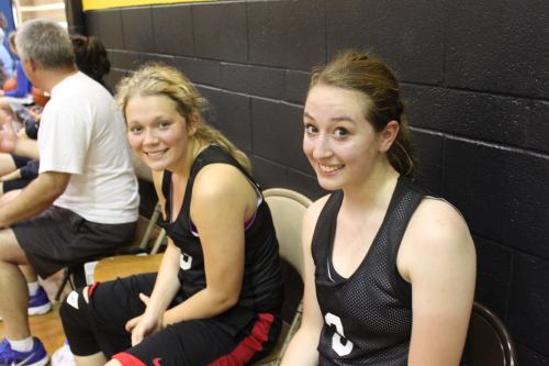 Wolf senior leaders Breeanna Messner (left) and Amanda Fabrizi will be there. (Amy King photos)