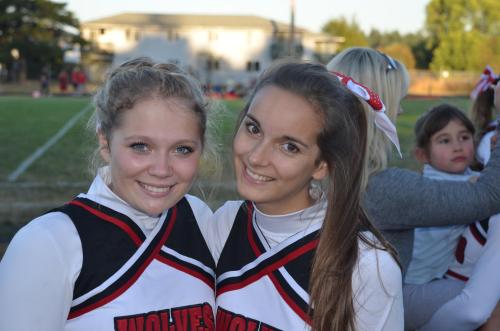 Breeanna Messner (left) and Iris Ryckaert.