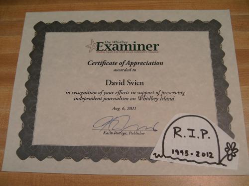 Well, I still have this...