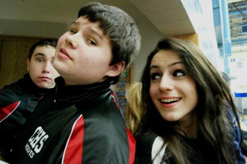 "CJ, you should play football." 