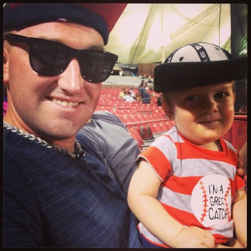 Rally cap time!! (Julie Wheat photo)