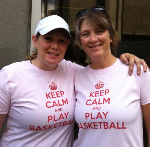 Basketball moms.