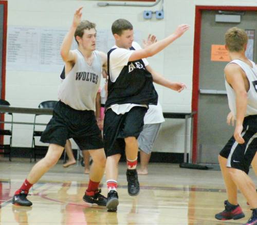 Then clamps down defensively on the hardcourt.