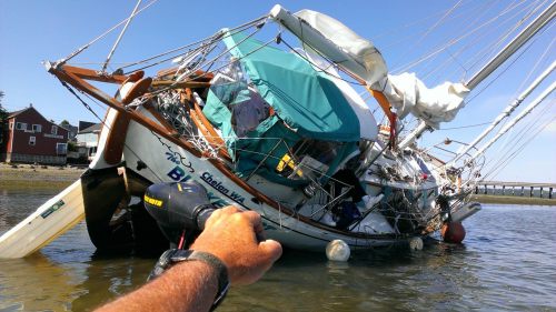 "I told you not to park around here, STan! It's a bad neighborhood!!" (James Hackett photo)
