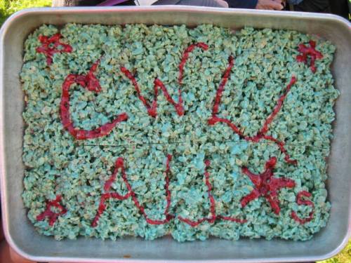 The season, like this Rice Crispie treat, was delicious. (Melissa Losey photo)
