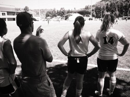 Islanders coach Sean LeVine