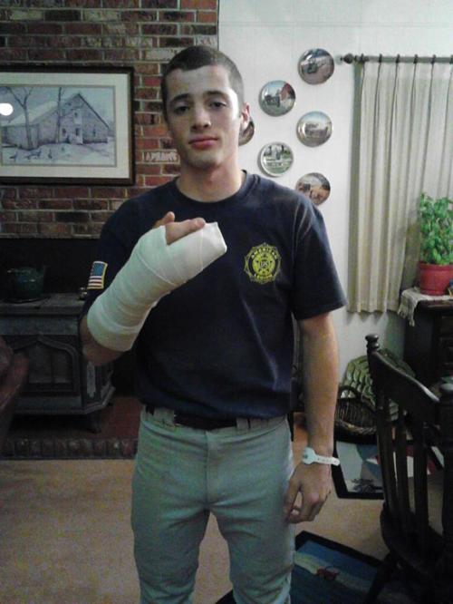 And now the pain meds are kickin' in...