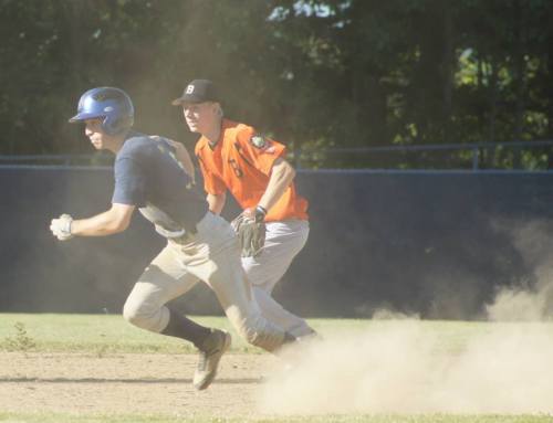 Kurtis Smith is so fast he creates his own dust storm.