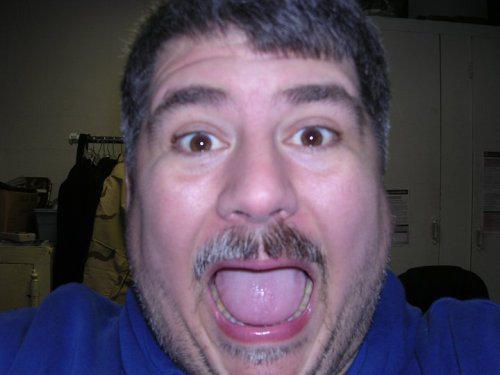 "My cake's on fire! Too many candles!! Too many candles!!"