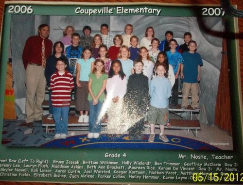 Back in his Coupeville days.