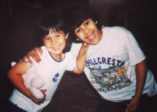 Nicole (left) and ?.