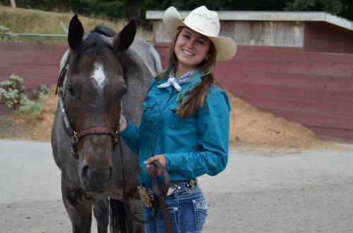 Madison Tisa McPhee and Chloe bask in the glow of their awesomeness. (Sharon Edwards photo)