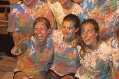 Left to right, Sydney Autio, Hurlburt and Mekare Bowen.