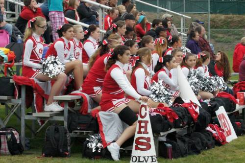 A small smidgen of the epically-sized CHS cheer squad.