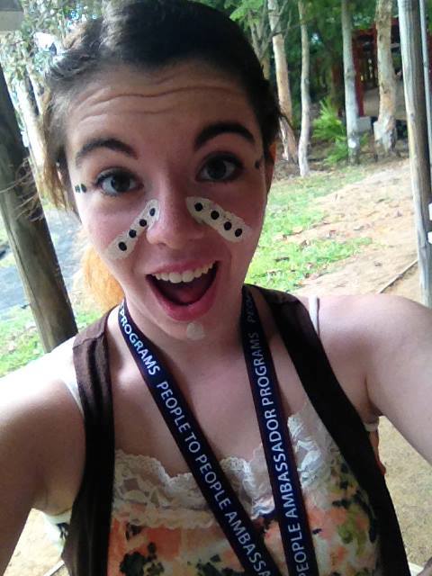 Amanda Foley, on vacation in Australia.