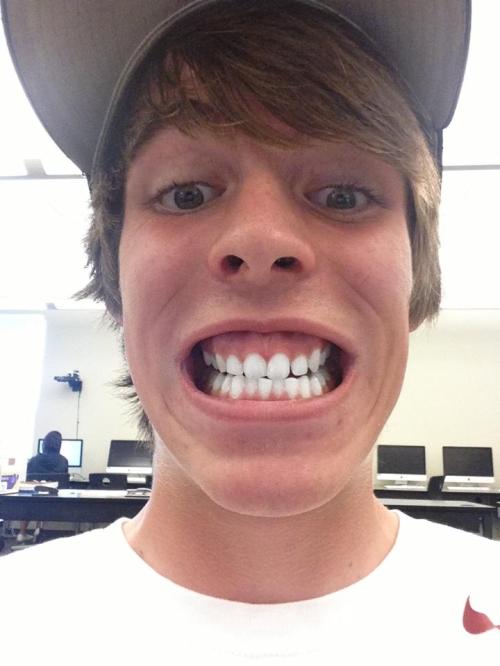 How excited was Gunnar Langvold after he threw for two scores and ran for another one on opening night? Almost as excited as this. Almost.