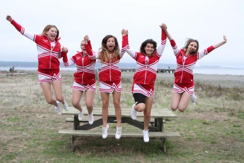 Why sit on a park bench when you can use it as a trampoline instead?