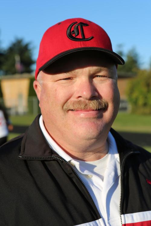 Wolf coach Troy Cowan