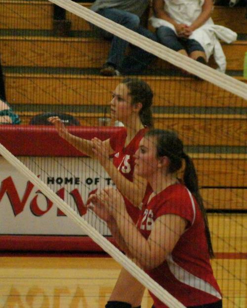 Allie Hanigan (left) and Hailey Hammer are back to lead a new pack of Wolves. (Shelli Trumbull photo)