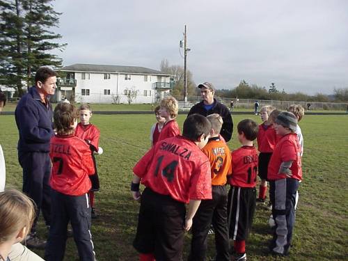 Danny Savalza (14), possibly starting some shenanigans at an early age...