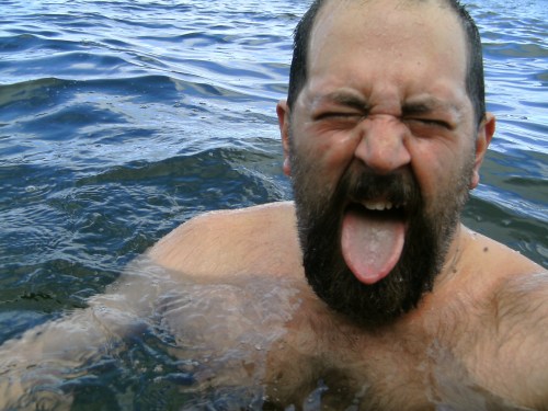 "I licked a mussel ... ooh, gross!!"