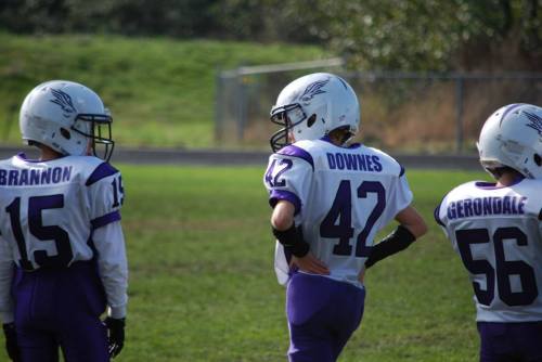 Sage Downes prepares to kick some fanny. (Pat Kelley photo) 