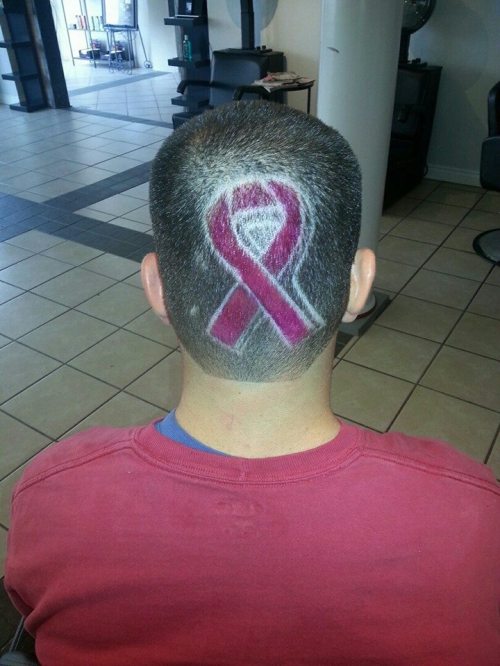 Now that's commitment to the cause. (Photo courtesy Jessica Van Velkinburgh)