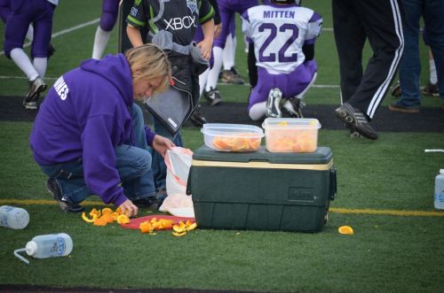 "You'd think they could pick up one orange, but no..."