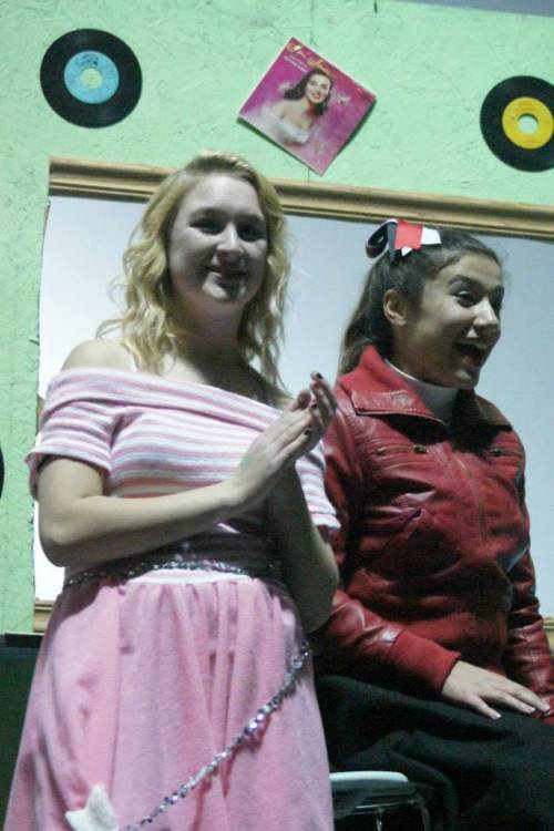 "Let's get this sock hop hoppin'!"