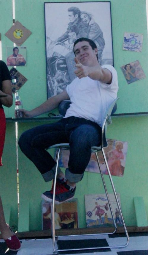 Aaron Trumbull, matinee idol.