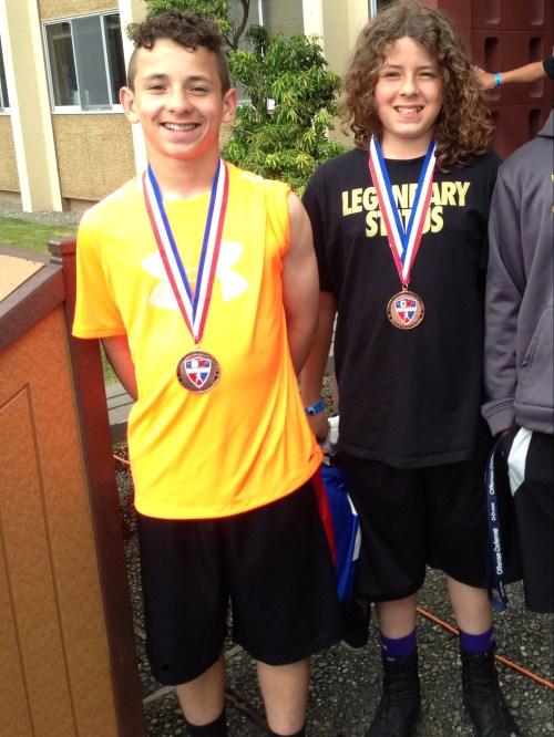 Gabe and Ty Eck. (Photos courtesy Kenia Eck)