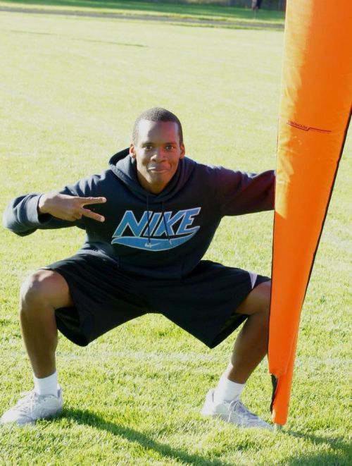 Anthony Bergeron has seen a road map or two. "California's that way!!" (Shelli Trumbull photo)