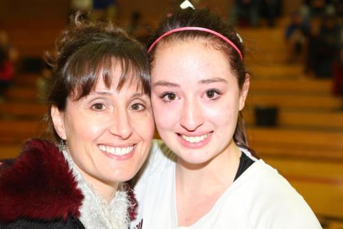 Amanda Fabrizi and mom Fawn Gustafson. (John Fisken photos)