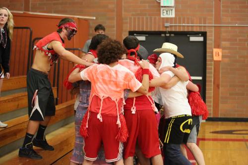 "Dude, there's got to be a vuvuzela horn in here somewhere..."