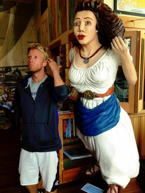 Tyler King: cross country runner by day, fashion model by night. (Katie Flood photo)