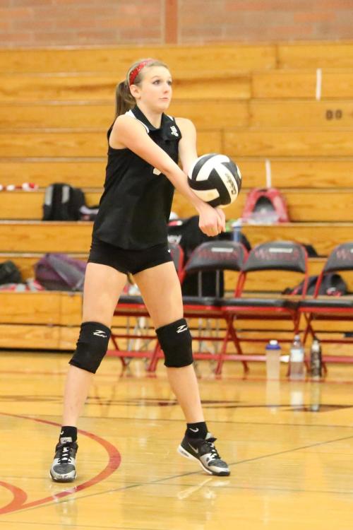 Lauren Grove demonstrates textbook style play.
