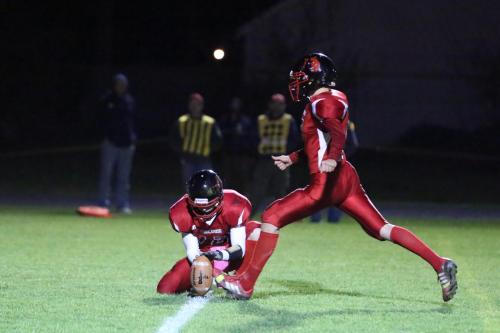 Junior Joel Walstad was rock-solid on PATs and gave the Wolves a deadly weapon with his punting ability.