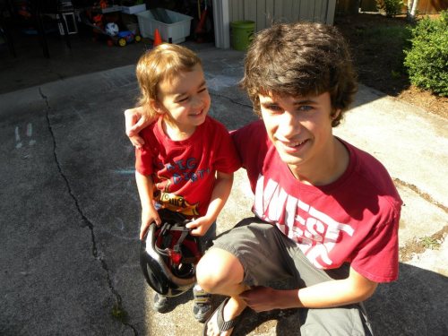 Andy Walker (right).