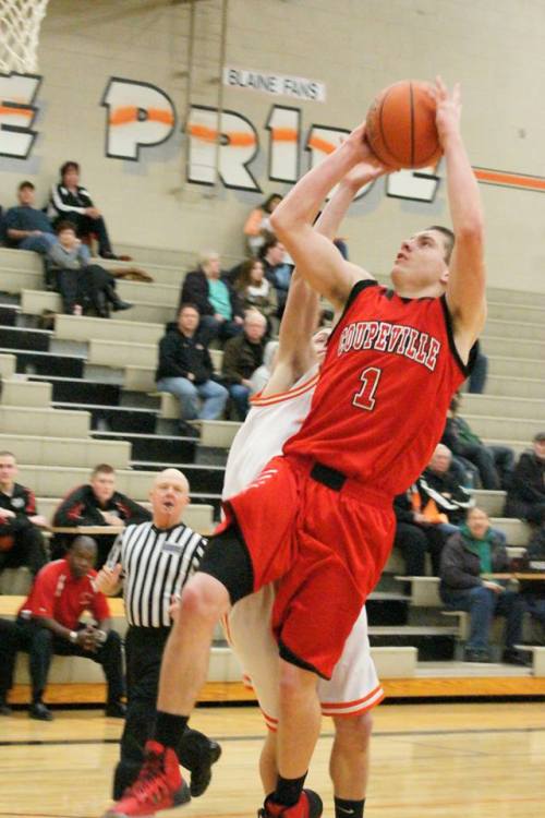Wiley Hesselgrave fires up a jumper.