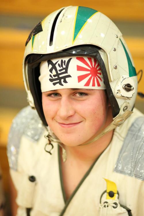 Kyle Bodamer, always ready to fly into the danger zone. (John Fisken photos)