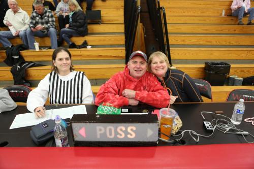 The people who keeps things running. From left to right, June Mazdra, Joel Norris and Christi Messner.